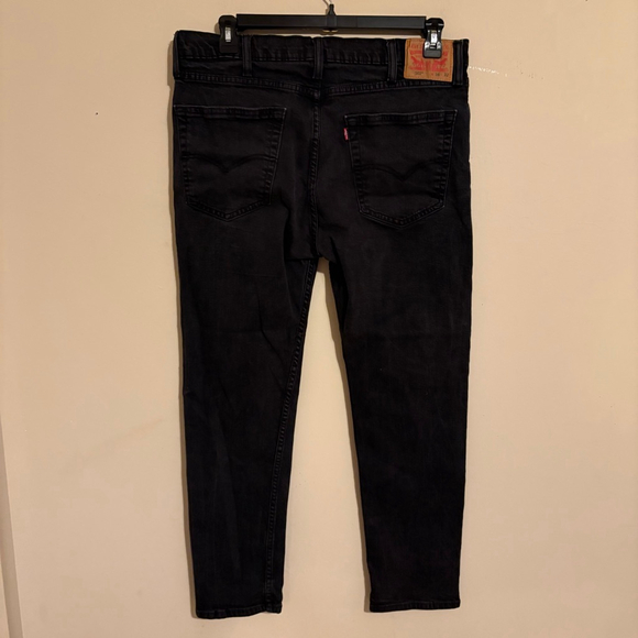 Levi’s 502™ Taper Fit Men's Jeans - Black W38 L32 - Picture 12 of 14